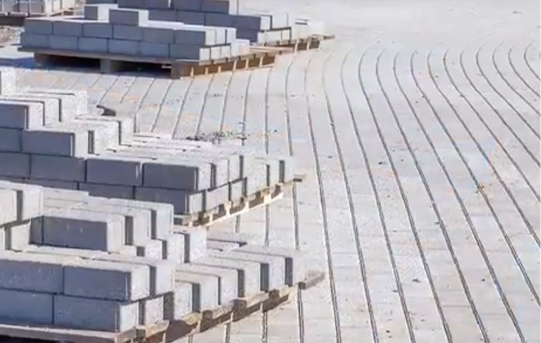 Block Cara Vista IBMEX — acabado arquitectónico para muros exteriores